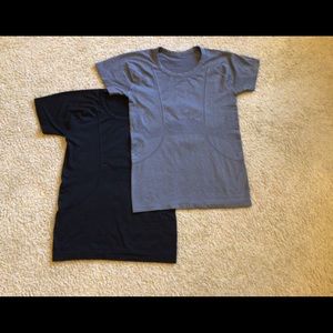 Nepoagym Seamless Workout Tees Sz Medium